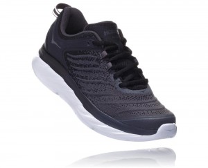 Hoka One One Akasa Wide Wanderschuhe Herren Schwarz Dunkelgrau | 57802LKBV