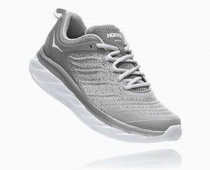 Hoka One One Akasa Wide Wanderschuhe Herren Grau Silber | 45936CUZO