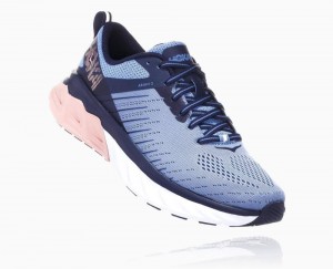 Hoka One One Arahi 3 Wanderschuhe Damen Indigo | 45261VAUT