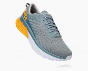 Hoka One One Arahi 4 Wide Straßenlaufschuhe Herren Lead/Lunar Rock | 73019NBAO