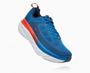 Hoka One One Bondi 6 Wanderschuhe Herren Königsblau Blau Blau | 50274TFSU