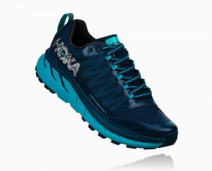 Hoka One One Challenger ATR 4 Trail Schuhe Damen Navy | 94568PKZE