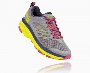 Hoka One One Challenger ATR 5 Straßenlaufschuhe Damen Grau | 72986KGSO