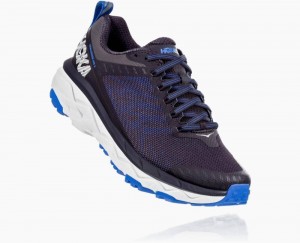 Hoka One One Challenger ATR 5 Straßenlaufschuhe Damen Schwarz Blau | 96045IUCO