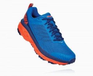Hoka One One Challenger ATR 5 Trail Schuhe Herren Königsblau Blau Rot | 79650HQDR