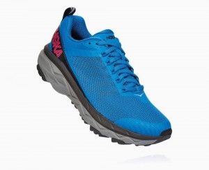Hoka One One Challenger ATR 5 Trail Schuhe Damen Königsblau Blau Rosa Pfauen | 41279BUQV