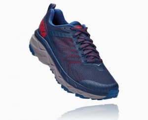 Hoka One One Challenger ATR 5 Trail Schuhe Herren Dunkelblau Rot | 26835TGBU