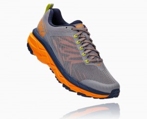 Hoka One One Challenger ATR 5 Wide Trail Schuhe Herren Grau Hell | 38942IQXS
