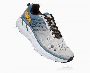 Hoka One One Clifton 6 Wanderschuhe Herren Lead/Lunar Rock | 54687CERD