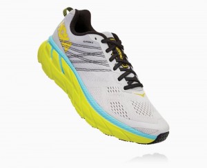 Hoka One One Clifton 6 Wanderschuhe Herren Lunar Rock/Nimbus Cloud | 03126ZDQX