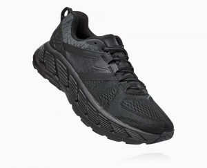 Hoka One One Gaviota 2 Wanderschuhe Damen Schwarz Dunkelgrau | 07853MNJX