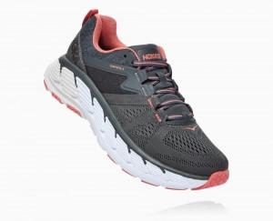 Hoka One One Gaviota 2 Wanderschuhe Damen Dunkelgrau | 92036WXTE