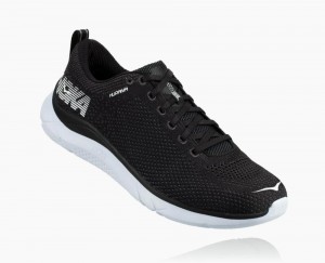 Hoka One One Hupana 2 Straßenlaufschuhe Herren Schwarz Weiß | 50176PIJR