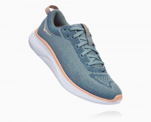 Hoka One One Hupana Flow Straßenlaufschuhe Damen Rosa Braun | 27013ESQO