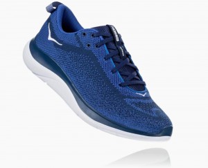 Hoka One One Hupana Flow Wanderschuhe Herren Blau | 05127FKDP
