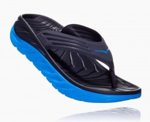 Hoka One One ORA Flip Flops Damen Blau | 75823KRPG