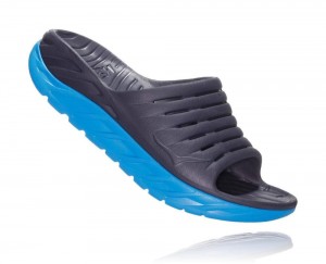 Hoka One One ORA Pantoletten Herren Blau | 26845QHYN