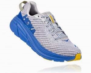 Hoka One One Rincon Straßenlaufschuhe Herren Hellbraun Blau | 38251BCZE