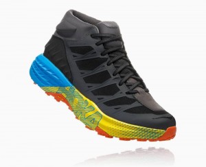 Hoka One One Speedgoat Mid Waterproof Trail Schuhe Herren Pavement/Phantom | 98475OJCX