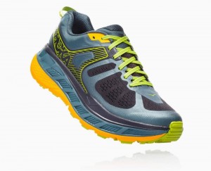 Hoka One One Stinson ATR 5 Trail Schuhe Herren Grün Gold | 13485SOMK