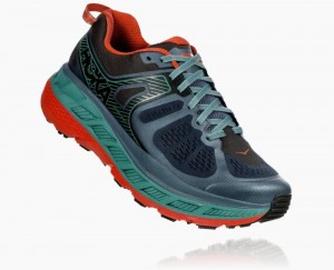 Hoka One One Stinson ATR 5 Wanderschuhe Herren Stormy Weather/Forest Night | 37150PMBU