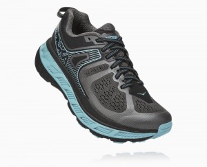 Hoka One One Stinson ATR 5 Wanderschuhe Damen Dunkelgrau Braun | 05287YEIK