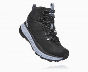 Hoka One One Stinson Mid GORE Wanderstiefel Damen Dunkelgrau | 41369QDGI