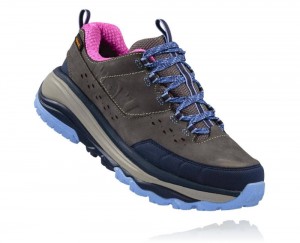 Hoka One One Tor Summit Waterproof Wanderschuhe Damen Grau | 21639BQEY