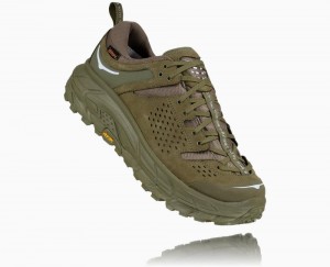 Hoka One One Tor Ultra Low Wp Jp Wanderschuhe Herren Olivgrün | 37826GIVW