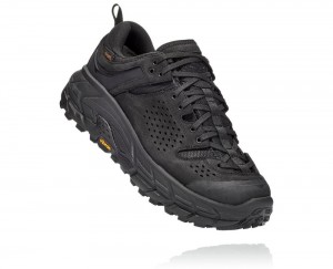 Hoka One One Tor Ultra Low Wp Jp Wanderschuhe Herren Schwarz | 12859GJFH