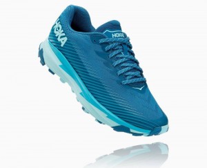 Hoka One One Torrent 2 Wanderschuhe Damen Blau Blau | 29384AUZY
